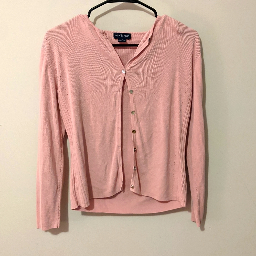 Knit midi cardigan